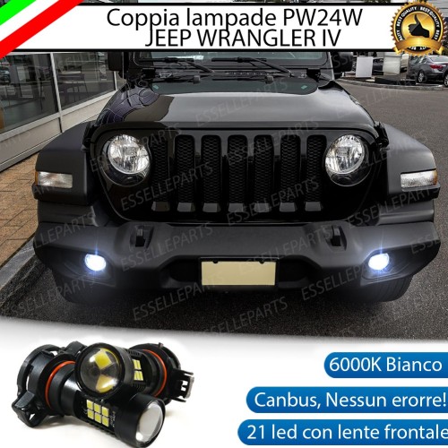 Lampade 21 LED PSX24W fendinebbia JEEP WRANGLER IV