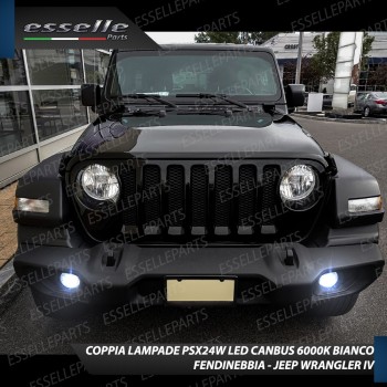 Lampade 21 LED PSX24W fendinebbia JEEP WRANGLER IV
