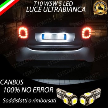 Luci targa 5 LED Canbus Luci targa 5 LED Canbus