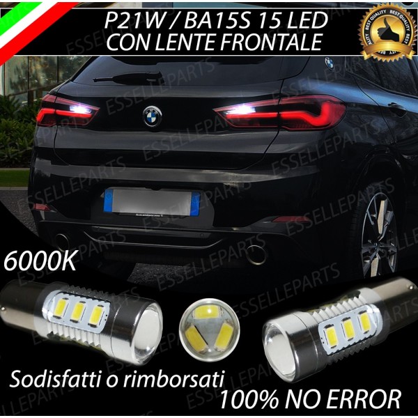 Luci Retromarcia 15 LED BMW X2 CON LENTE FRONTALE