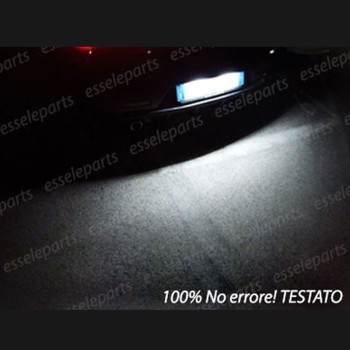 Placchette Luci Targa Led BMW X1 F48 6000K Bianco