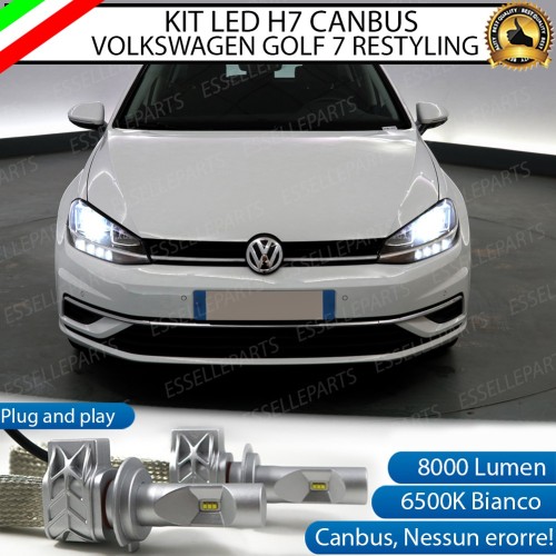 Kit Full LED H7 8000 LUMEN Anabbaglianti VW GOLF VII RESTYLING