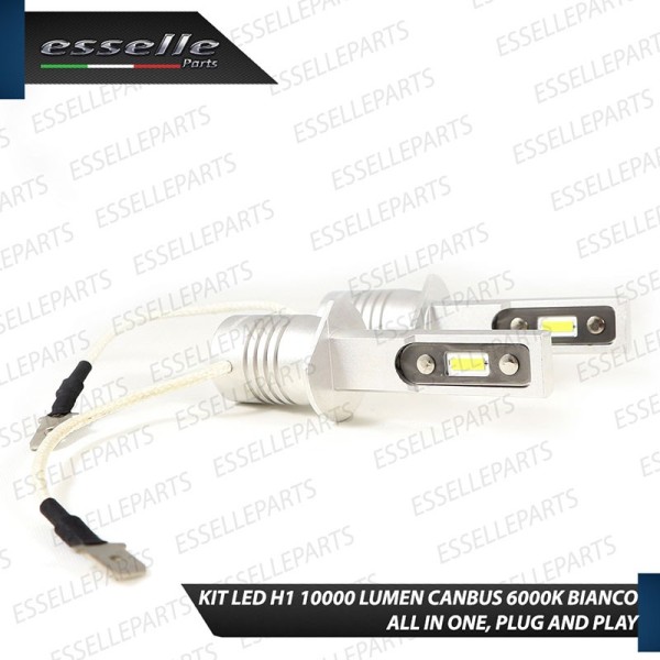 Kit Full LED Abbaglianti H1 10000 Lumen 6000K Alfa Romeo Giulietta Fino al 2013