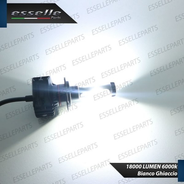 Kit Full LED H4 18000 LUMEN Anabbaglianti + Abbaglianti per DAIHATSU CUORE VII