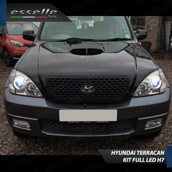 Kit Full LED H7 9600 LUMEN Anabbaglianti HYUNDAI TERRACAN