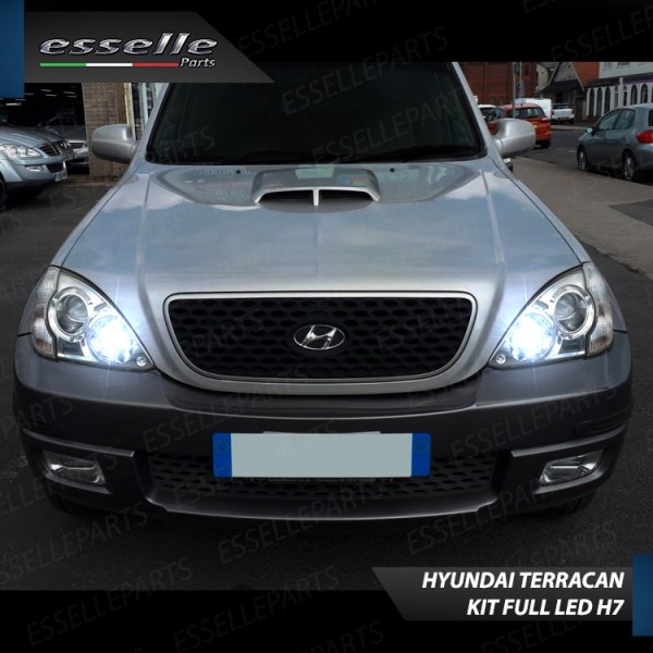 Kit Full LED H7 6400 LUMEN Abbaglianti HYUNDAI TERRACAN