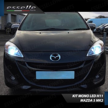 Kit Full LED H11 coppia lampade mono led anabbaglianti MAZDA 5 II