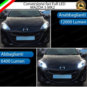Conversione Fari Full LED MAZDA 5 II