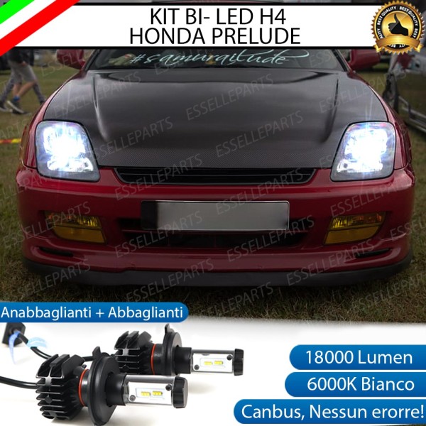 Kit Full LED H4 18000 LUMEN Anabbaglianti + Abbaglianti per HONDA PRELUDE 5G