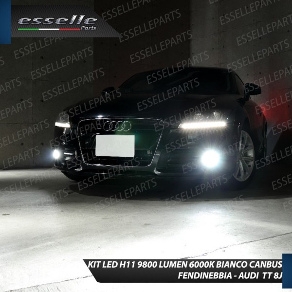 Kit Full Led 6000k canbus AUDI TT 8J H11 Fendinebbia No Error