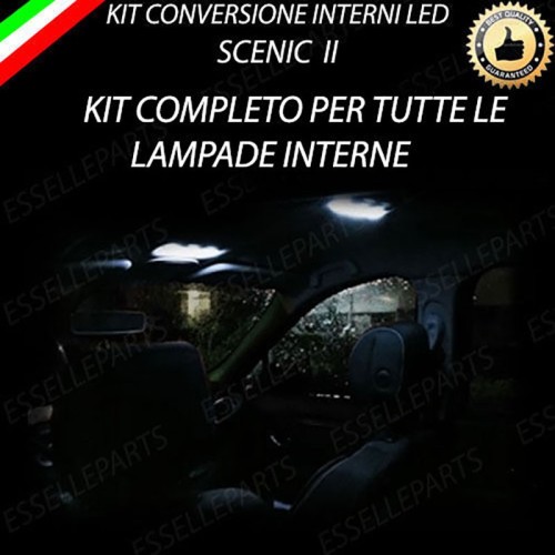 Led interni completo Renault Scenic MK2
