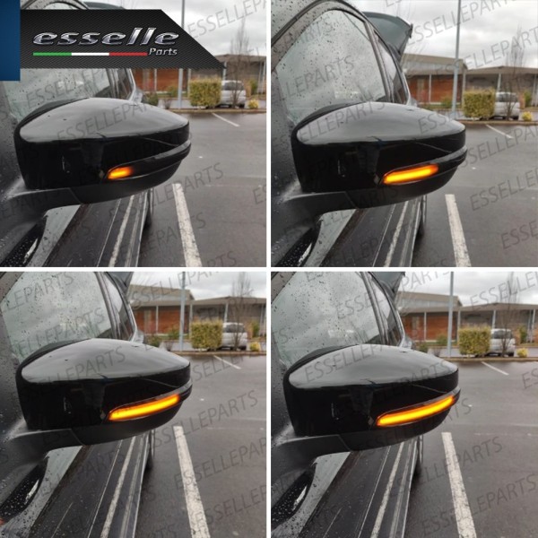 Coppia Frecce LED Dinamiche Laterali per specchietti Skoda Kodiak