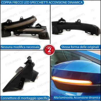 Set Frecce Dinamiche per Specchietti laterali VW TIGUAN MK2