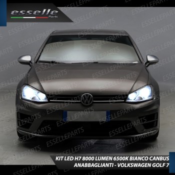 Kit Full LED H7 8000 LUMEN Anabbaglianti VW GOLF VII