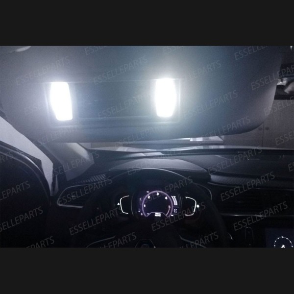 Kit LED Interni + LED Targa Per Renault Kadjar 6000K Canbus