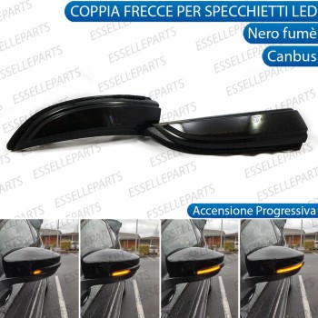 Coppia Frecce LED Dinamiche Laterali per specchietti Ford Fiesta MK6