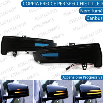 Coppia Frecce LED Dinamiche Laterali per specchietti MERCEDES CLASSE C W204