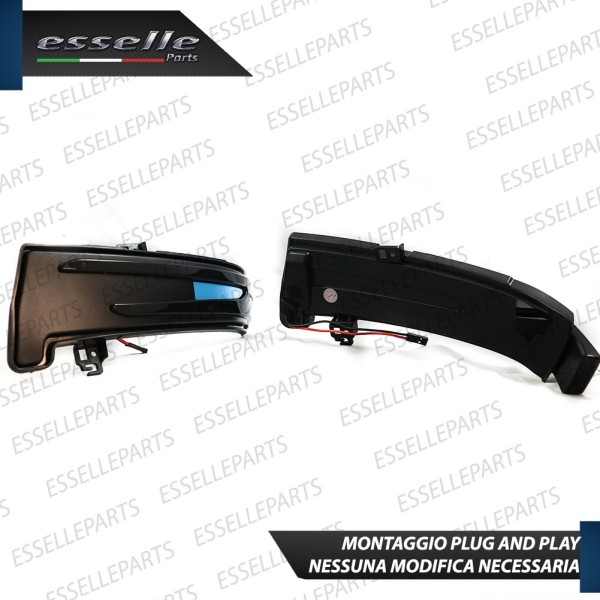 Coppia Frecce LED Dinamiche Laterali per specchietti MERCEDES CLASSE A W176
