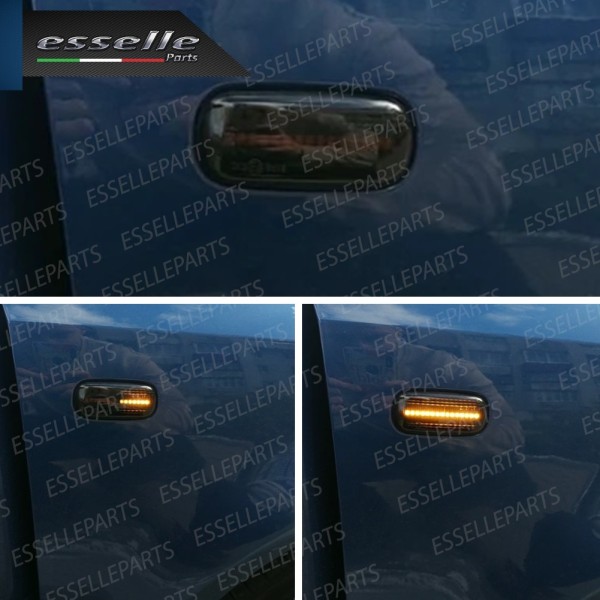Placchette Dinamiche Laterali a led per frecce specifiche per AUDI A4 B6