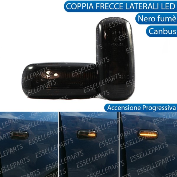 Placchette Dinamiche Laterali a led per frecce specifiche per AUDI A4 B7