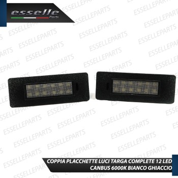 Placchette Luci Targa Led Audi A5 F53 6000K Bianco