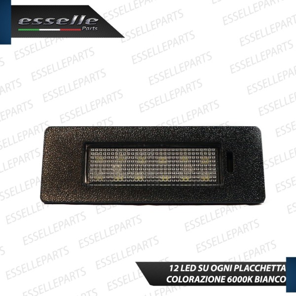 Placchette Luci Targa Led Audi A5 F53 6000K Bianco