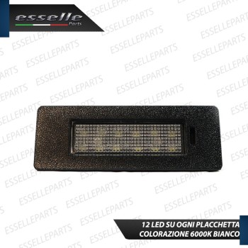 Placchette Luci Targa Led Audi A5 F53 6000K Bianco