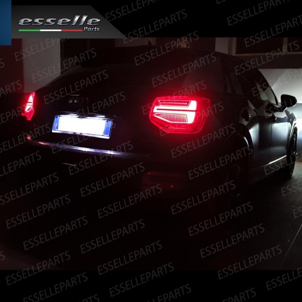 Placchette Luci Targa Led Audi A5 F53 6000K Bianco