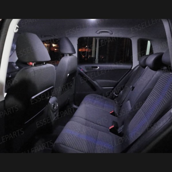 Kit Led interni Medium Pack 6000K Canbus VW Tiguan 5N Restyling DAL 2009