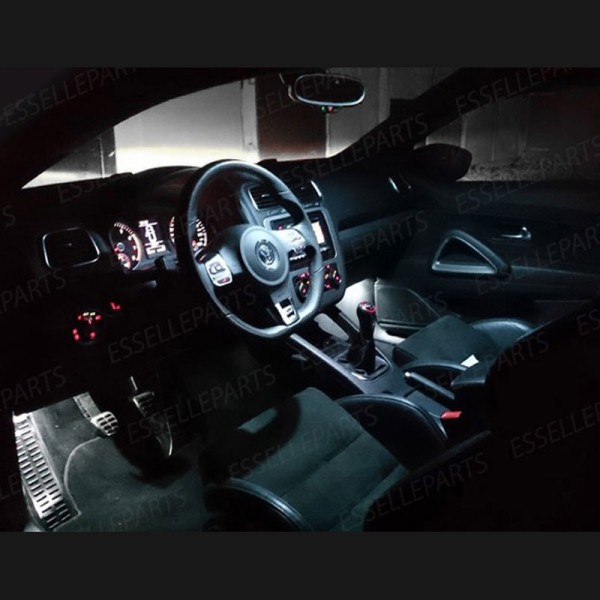 Kit LED Interni Medium Pack 6000K Bianco Canbus per VW Scirocco Restyling