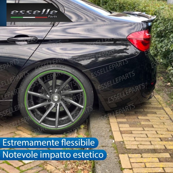 Bordo Verde adesivo di protezione per cerchioni ruote