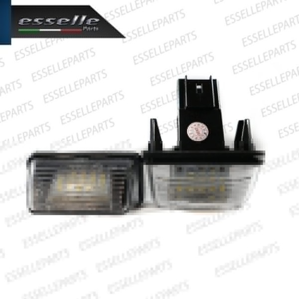 Placchette Luci Targa Led CITROEN C3 PICASSO canbus 6000k placchetta