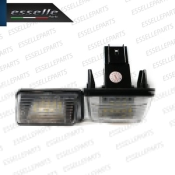 Placchette Luci Targa Led CITROEN C3 PICASSO canbus 6000k placchetta