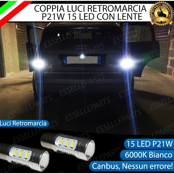 Luci Retromarcia 15 LED Audi A2 CON LENTE FRONTALE