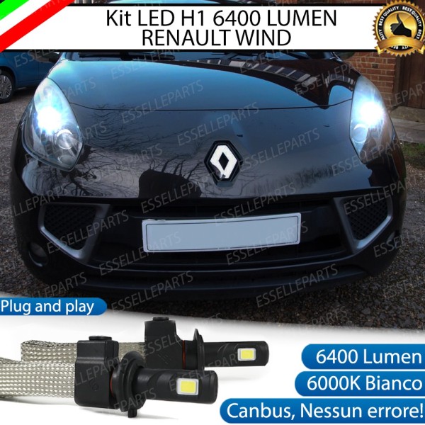Kit Full LED H1 Abbaglianti 6400 lumen RENAULT WIND