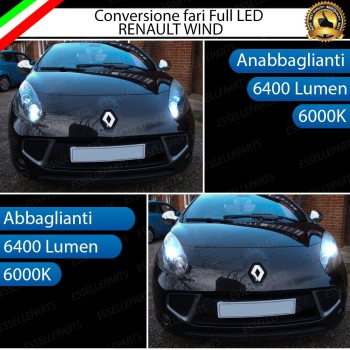 Conversione Fari Full LED 6000k canbus RENAULT WIND No Error