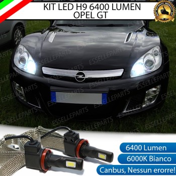 Kit Full LED H9 6400 LUMEN Abbaglianti OPEL GT Kit Full LED H9 6400 LUMEN Abbaglianti OPEL GT
