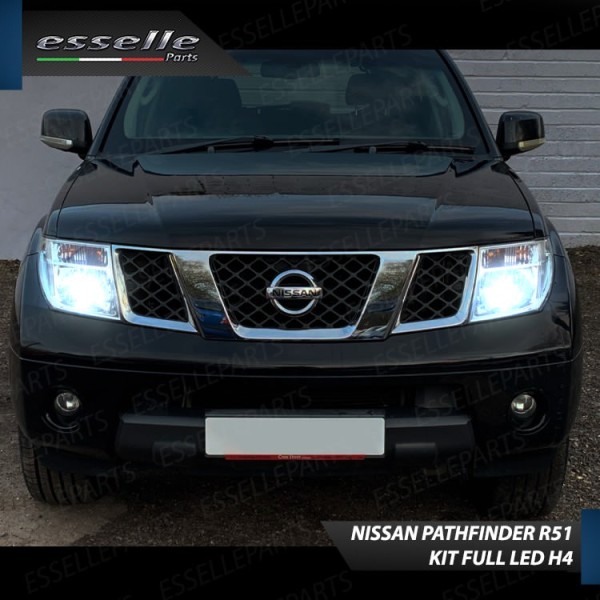 Kit Full LED H4 18000 LUMEN Anabbaglianti + Abbaglianti per NISSAN PATHFINDER R51
