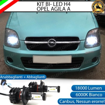 Kit Full LED H4 18000 LUMEN Anabbaglianti + Abbaglianti per OPEL AGILA A Kit Full LED H4 18000 LUMEN Anabbaglianti + Abbaglianti per OPEL AGILA A