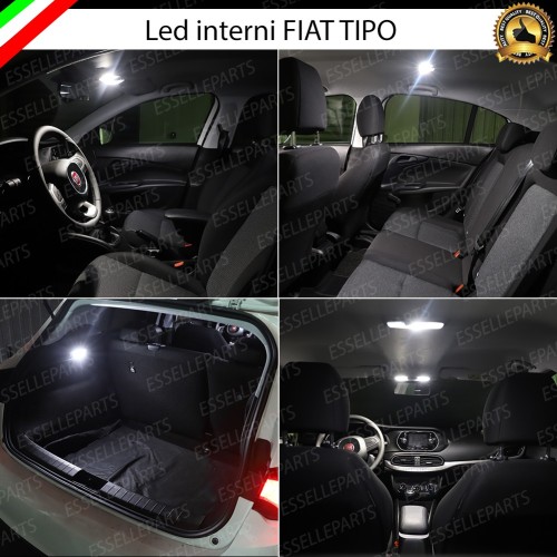 Kit LED Interni Completo 6000K bianco ghiaccio Canbus Fiat Tipo