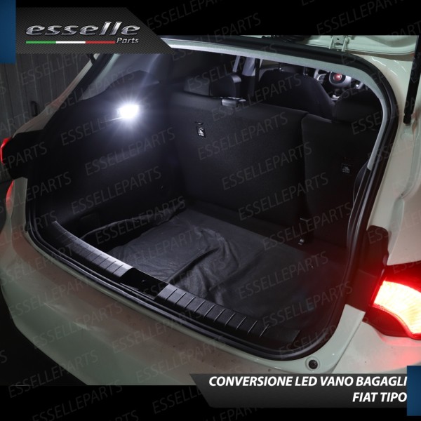 Kit LED Interni + Targa 6000K bianco ghiaccio Canbus Fiat Tipo