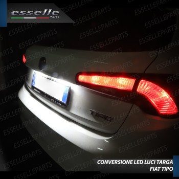 Kit LED Interni + Targa 6000K bianco ghiaccio Canbus Fiat Tipo