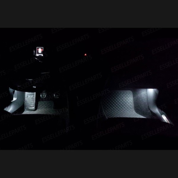 Kit LED interni Completo 6000K Bianco Canbus VW Golf MK7 RESTYLING con interni alogeni