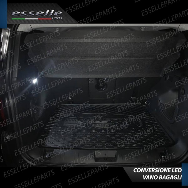 Kit LED interni Medium Pack 6000K Luce Bianca Canbus Jeep Renegade senza tetto panoramico