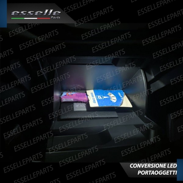 Kit LED interni + LED targa 6000K Luce Bianca Canbus Jeep Renegade senza tetto panoramico