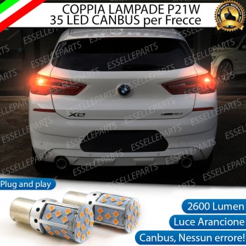 Coppia Frecce Posteriori P21W 35 LED Canbus BMW X2