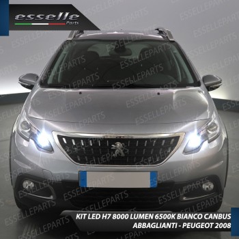 Kit Full LED H7 8000 LUMEN Abbaglianti PEUGEOT 2008