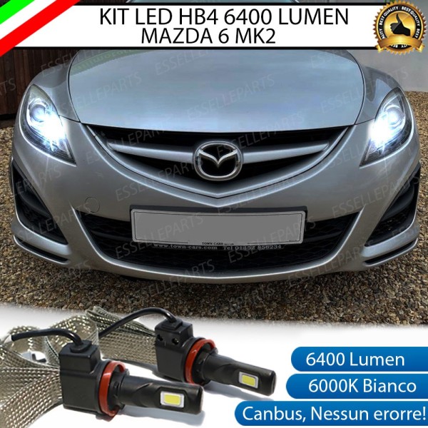 Kit Full LED HB4 6400 LUMEN Abbaglianti MAZDA 6 II