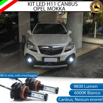 Kit Full LED H11 coppia lampade FENDINEBBIA OPEL MOKKA  Kit Full LED H11 coppia lampade FENDINEBBIA OPEL MOKKA