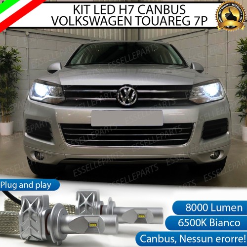 Kit Full LED H7 8000 LUMEN Abbaglianti VOLKSWAGEN TOUAREG 7P